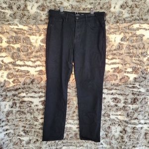 Old Navy Power Slim, Straight, Highrise, Black Jeans